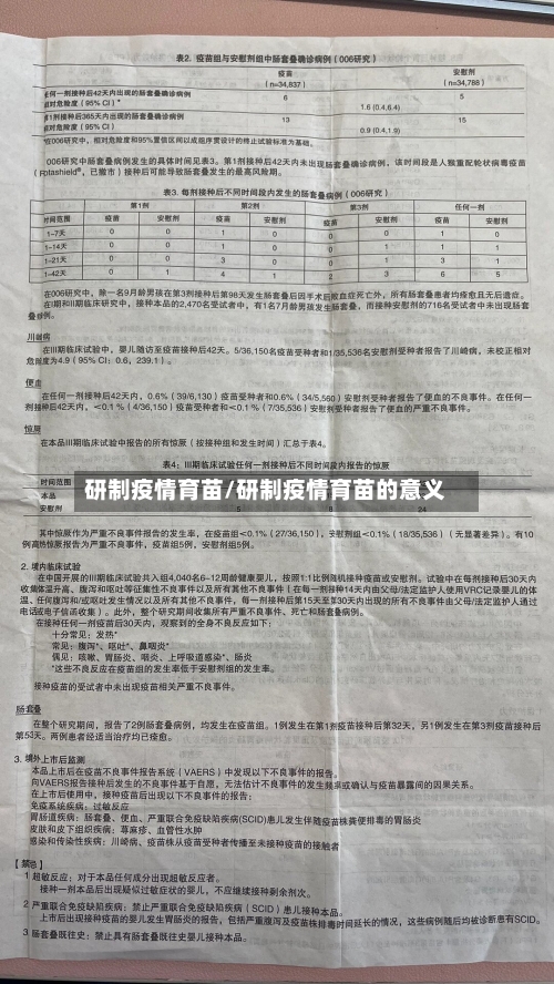 研制疫情育苗/研制疫情育苗的意义-第2张图片