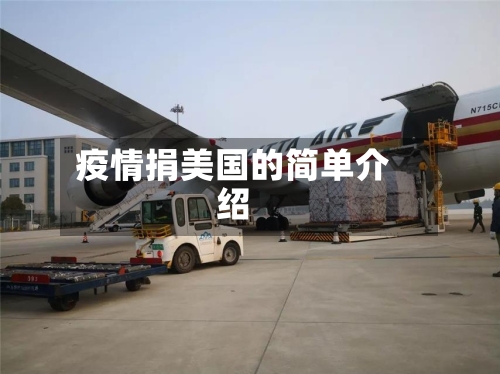 疫情捐美国的简单介绍