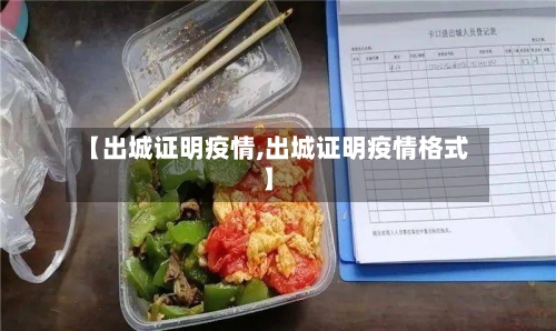 【出城证明疫情,出城证明疫情格式】-第3张图片